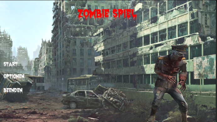 Zombie Main Menu